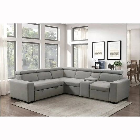 Sofa with Pull out Bed - 9219 - Royal Living Furniture