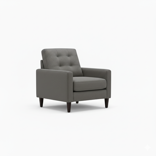 Rebel Gravel Custom Chair - 4326 - Royal Living Furniture