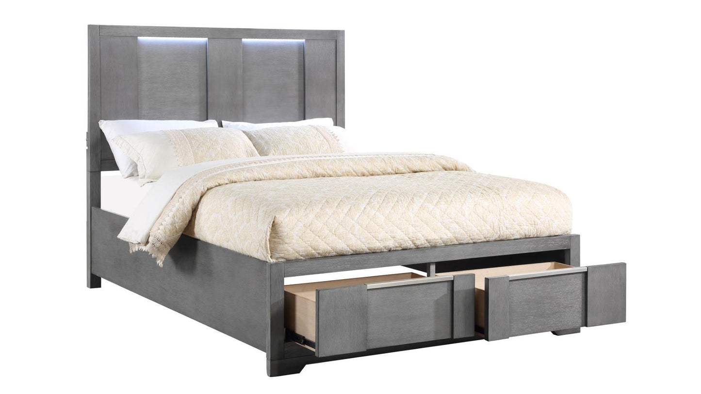 Kylie Wooden Bed - Royal Living Furniture
