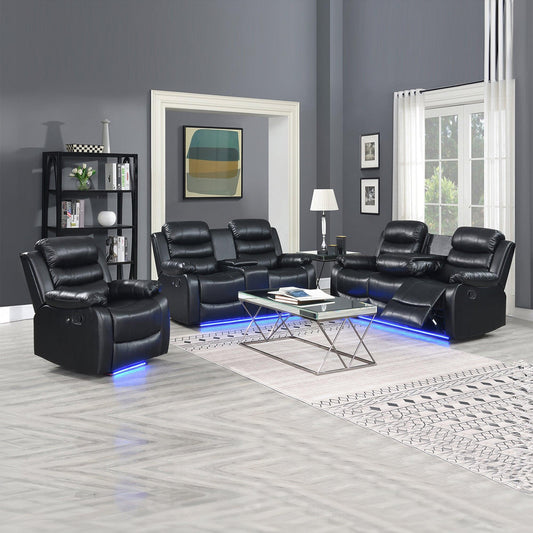 Paco - Manual Reclining Sofa Set - Royal Living Furniture