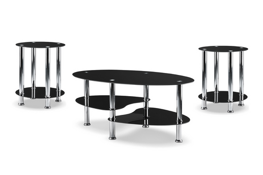 3Pc Coffee Table Set - IF 2600 - Royal Living Furniture