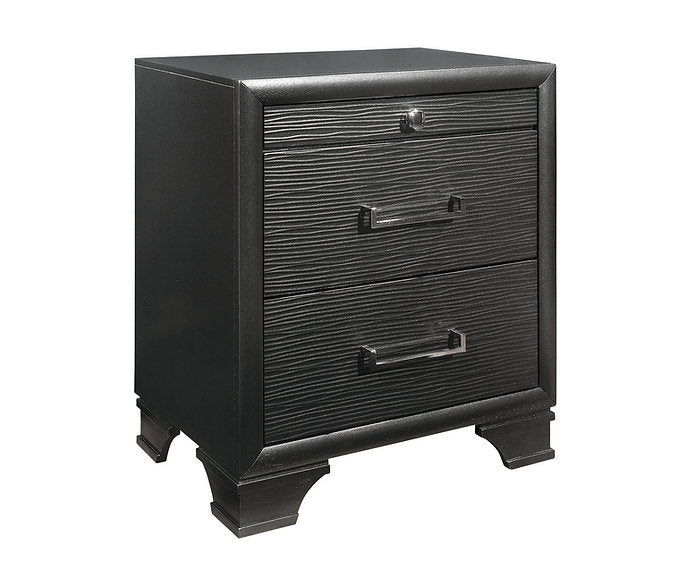 Ava 'Jordyn Grey' Nightstand - Royal Living Furniture