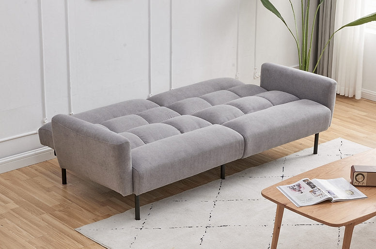 Klik Klak Sofa Bed Grey Fabric - IF 8041 - Royal Living Furniture