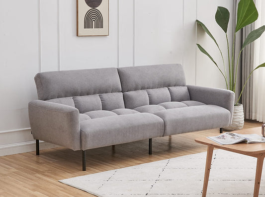 Klik Klak Sofa Bed Grey Fabric - IF 8041 - Royal Living Furniture
