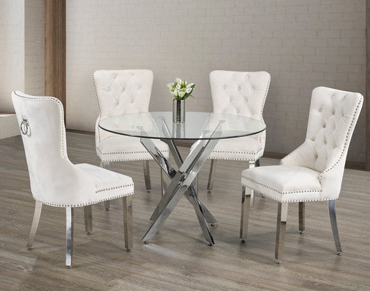 Dining Set - T 1447 - C 1263 - Royal Living Furniture