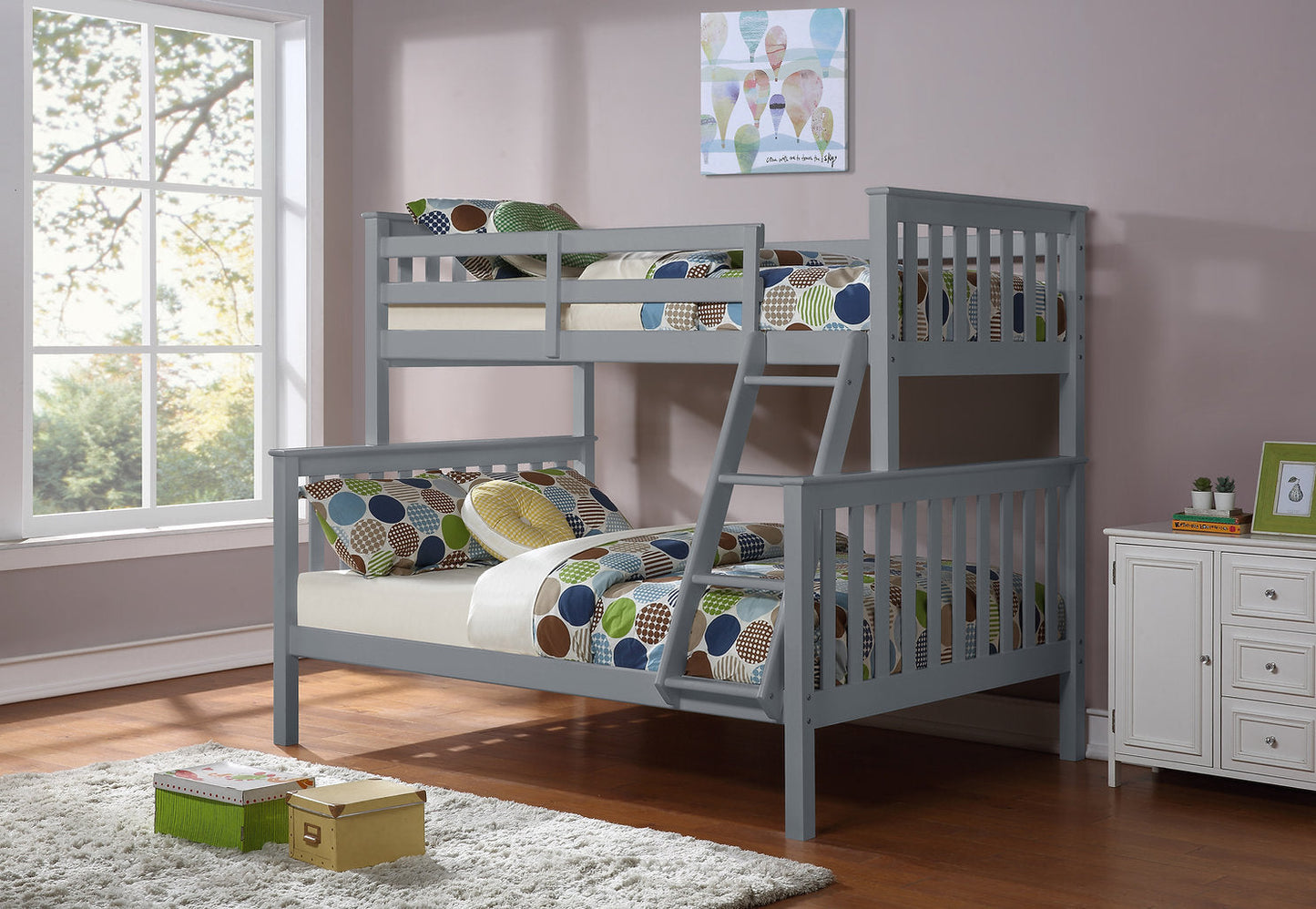 Bunk Bed-B 102 - Royal Living Furniture