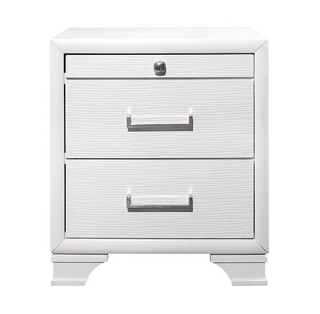 Jordyn (White) Night Stand - Royal Living Furniture