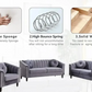 Gray Velvet Sofa Set - 8088 - Royal Living Furniture