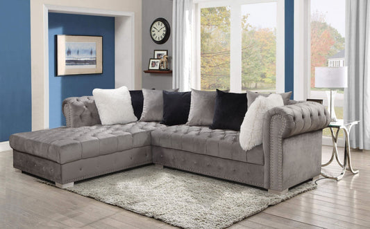 Tufted Sectional Sofa - Royal Living Furniture