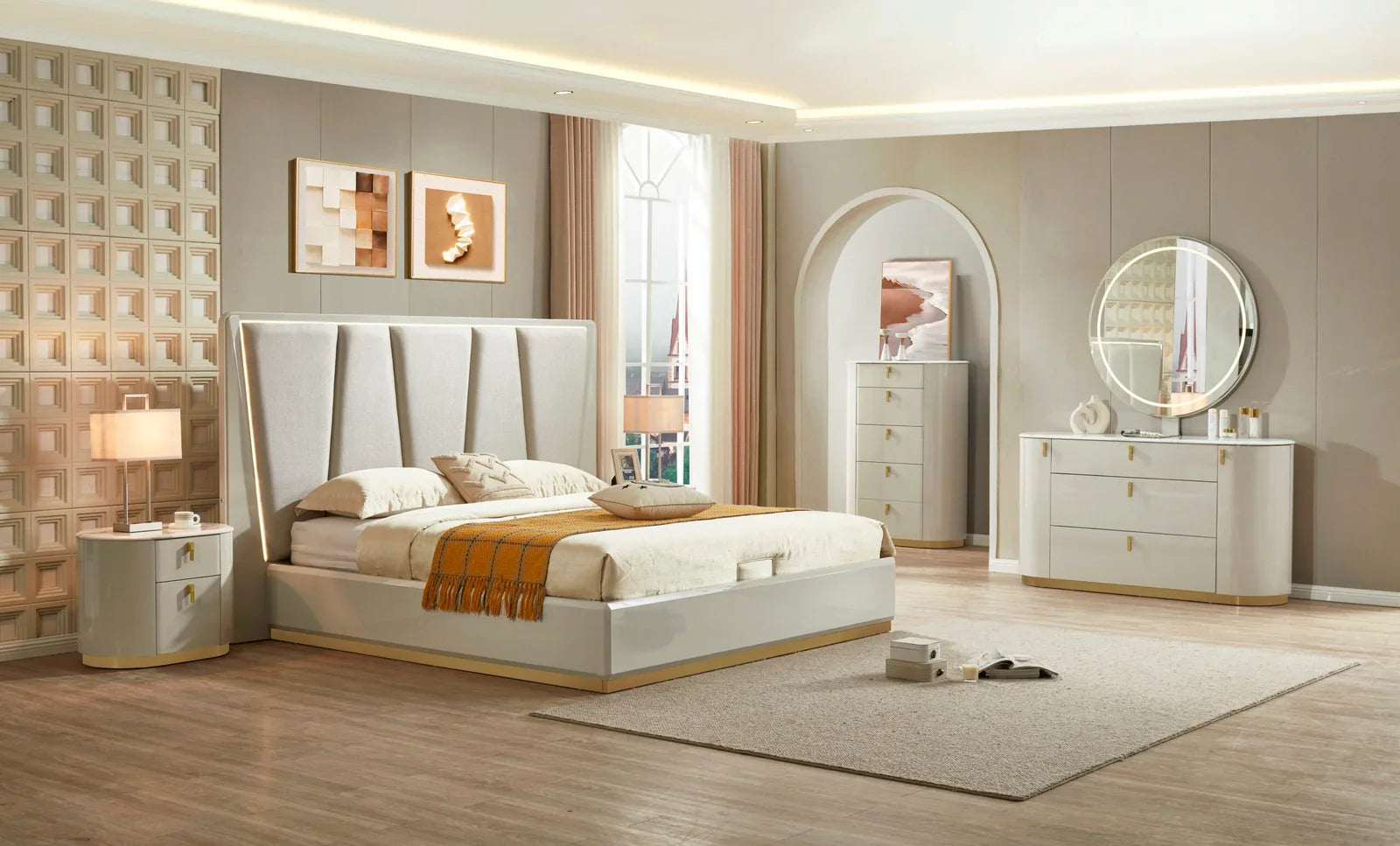 Bedroom Set - 2407 - Royal Living Furniture
