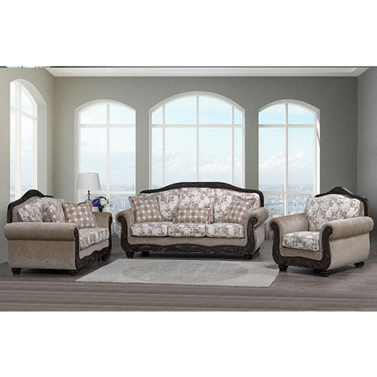 Traditional Canadian Made Sofa Set - 2935 - Royal Living Furniture