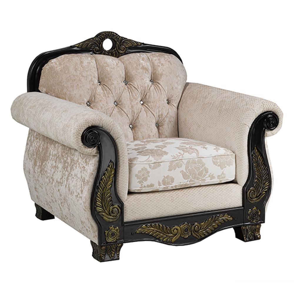 Luxurious Pearl Loveseat - 2950 - Royal Living Furniture