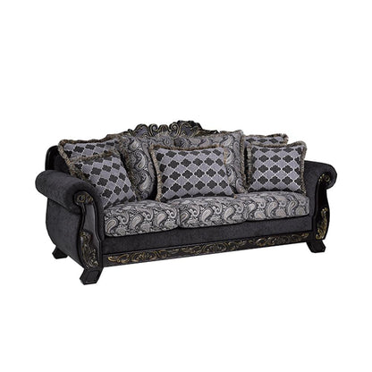 Canadian Made Charcoal Sofa & Loveseat - 2995 - Royal Living Furniture
