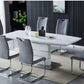Owen - 7Pc Lacquer Dining Set - Royal Living Furniture