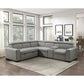 Canadian Sectional Pull out Bed - Royal Living Furniture