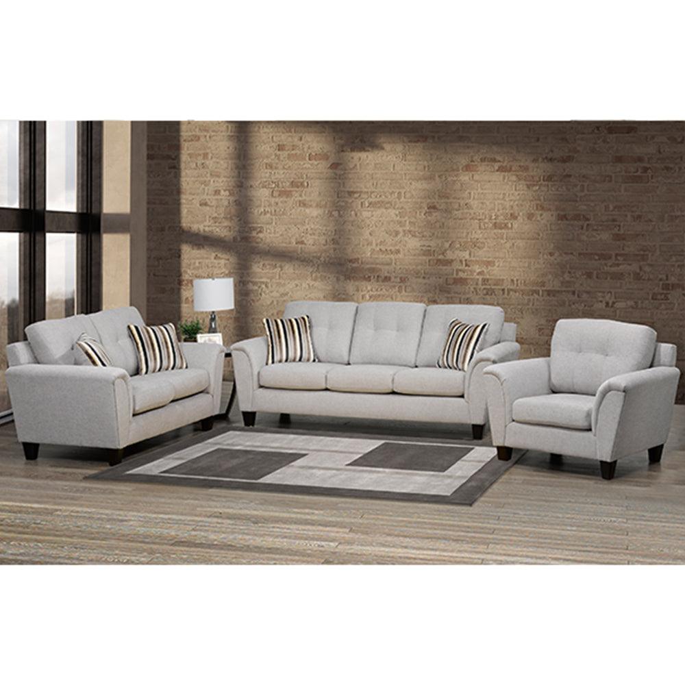 Roma Cocoa Loveseat - 4325 - Royal Living Furniture