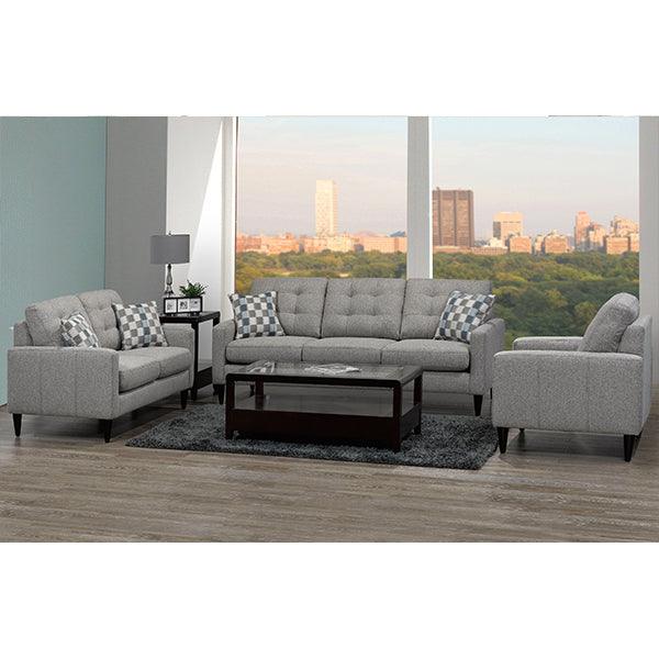 Rebel Gravel Custom Loveseat - 4326 - Royal Living Furniture