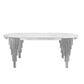 Leslie White Dining Tables - Royal Living Furniture