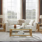 Ethan - Clear Glass Coffee Table - Royal Living Furniture