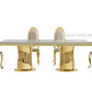 Empire  Gold Dining Tables - Royal Living Furniture