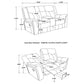 Motion Recliner Sofa Collection - Royal Living Furniture