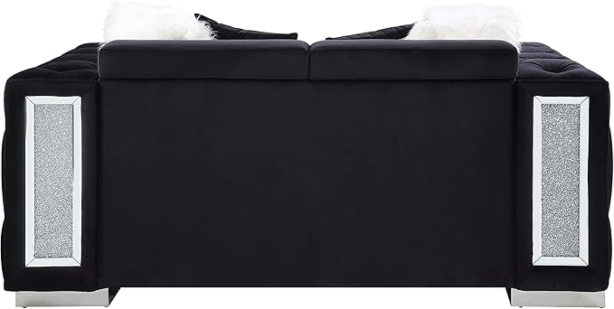 Acme Black Sofa Set
