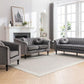 Gray Velvet Sofa Set - 8088 - Royal Living Furniture