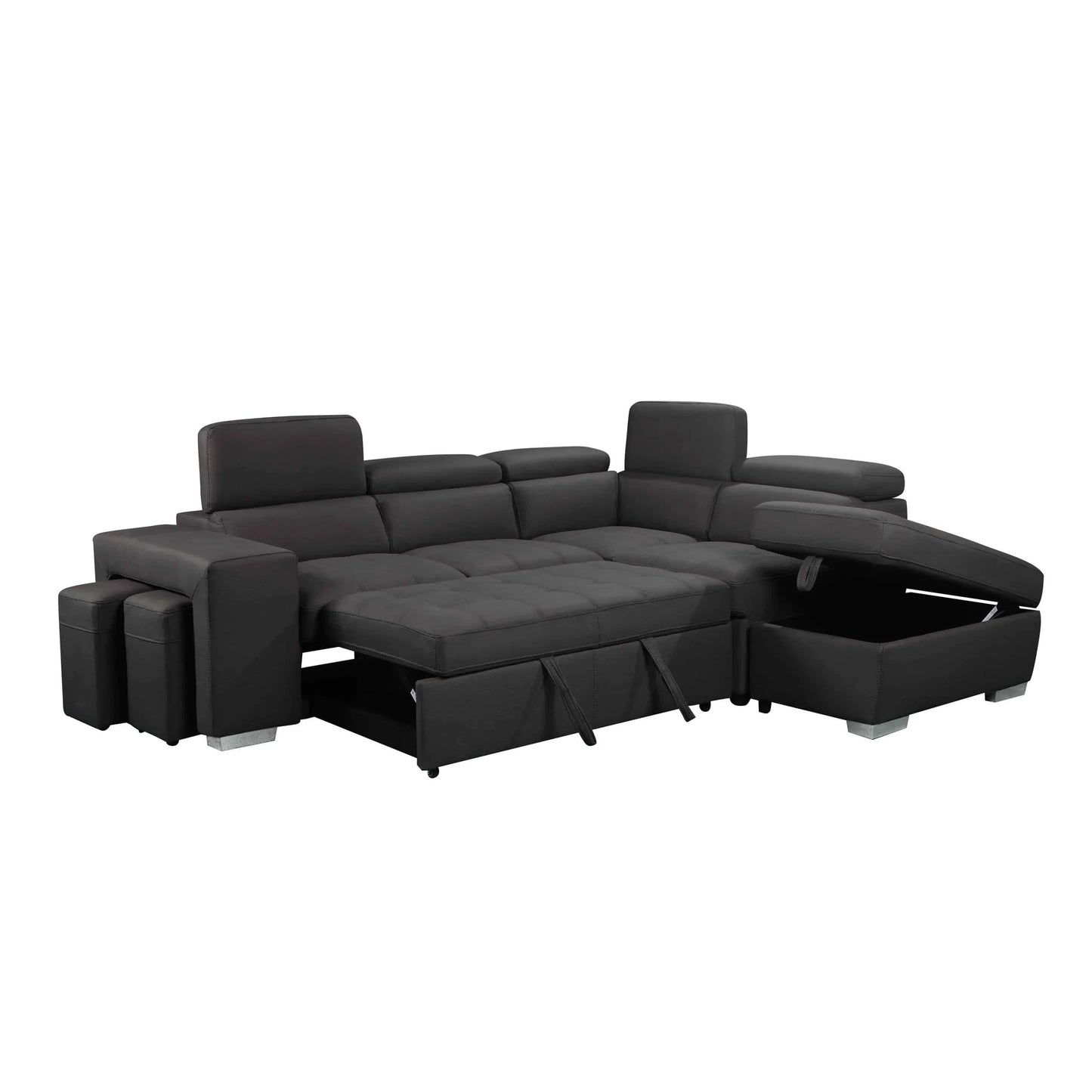 Positano Microfiber Sectional Sofa - Royal Living Furniture