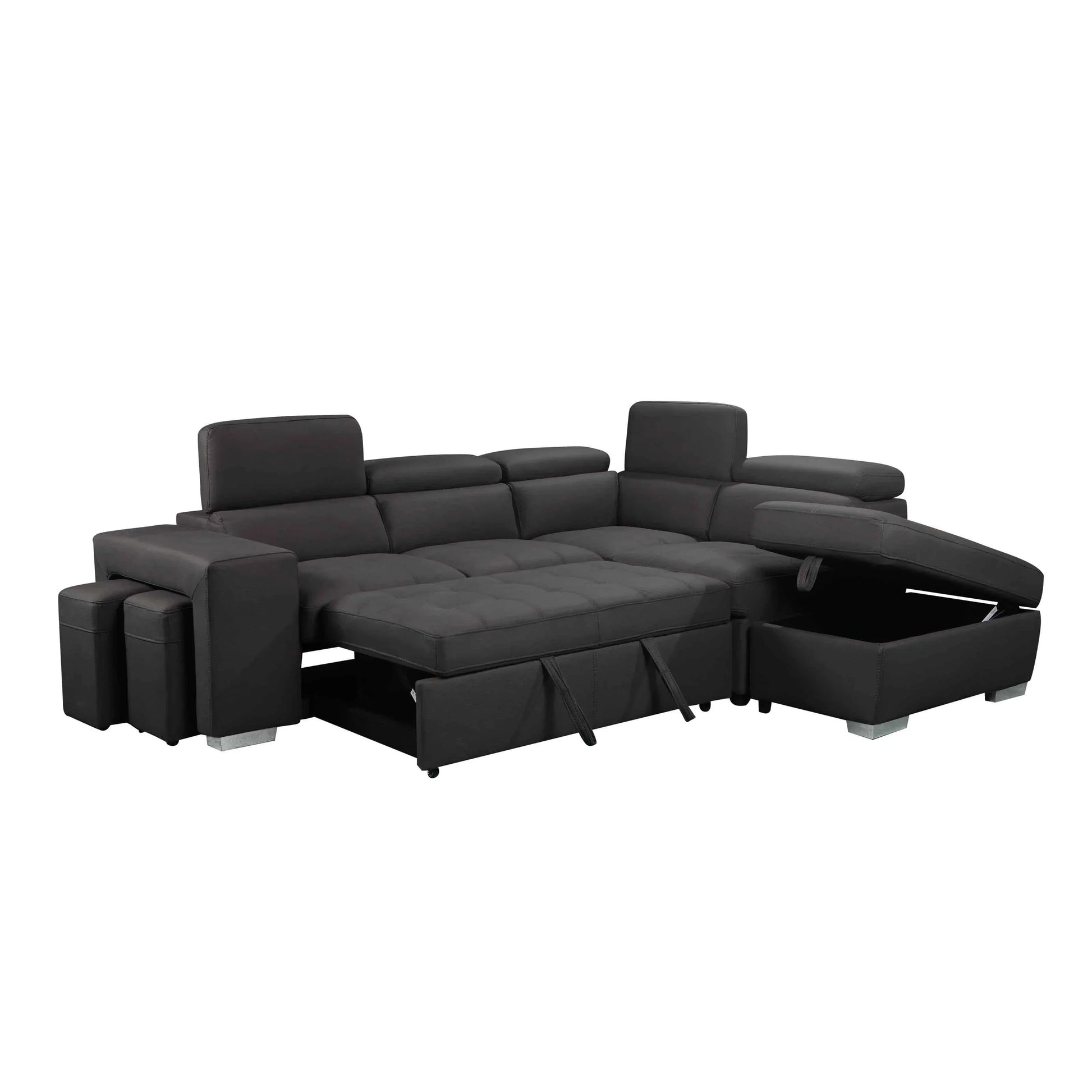 Positano Microfiber Sectional Sofa - Royal Living Furniture