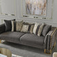 Medusa Velvet Luxury Sofa Set - Royal Living Furniture