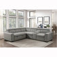 Sofa with Pull out Bed - 9219 - Royal Living Furniture