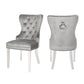 Erica Dining Chairs - Silver - Royal Living Furniture