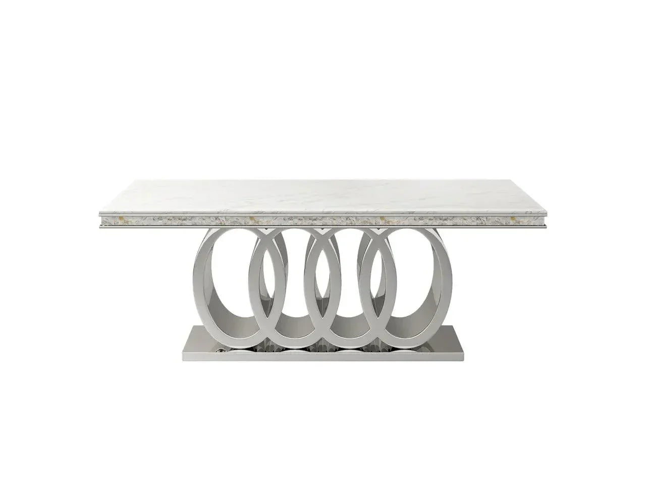Audi Marble Dining Set - Royal Living Furniture