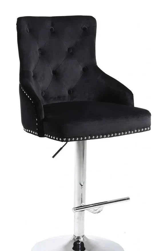 Velvet Bar Stool ST-6020 - Royal Living Furniture