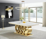 Audi Marble Dining Table - Royal Living Furniture
