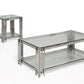 Ethan - Clear Glass Coffee Table - Royal Living Furniture