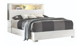 Elaine High Gloss Bed - Royal Living Furniture