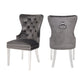 Erica Dining Chairs - Silver - Royal Living Furniture
