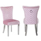 Eva - Silver Dining Chairs - Royal Living Furniture