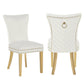 Eva - Gold Dining Chairs - Royal Living Furniture