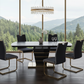 Ryan - Sleek Silhouette 7Pc Dining Set - Royal Living Furniture