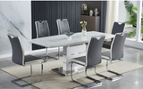 Owen - 7Pc Lacquer Dining Set - Royal Living Furniture