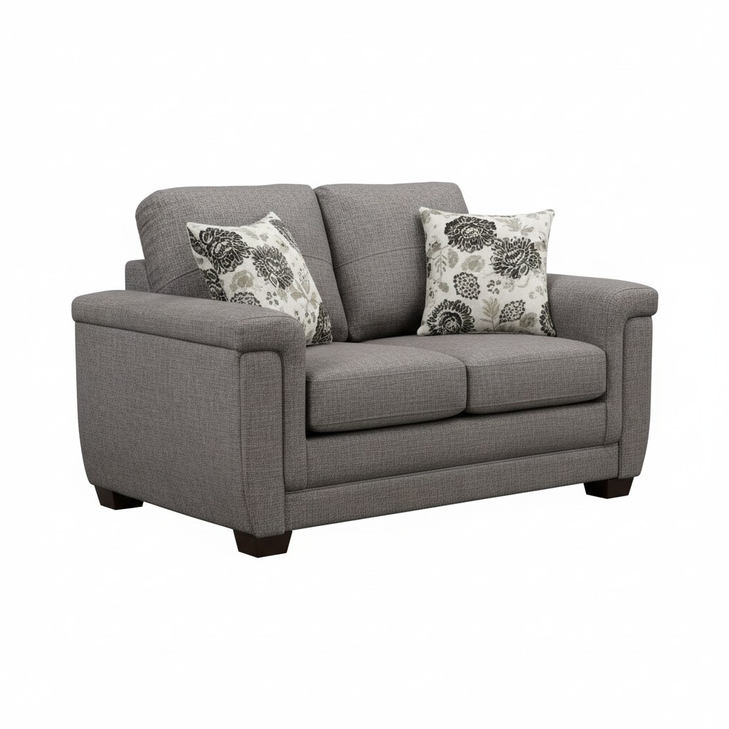 Trapeze Custom Loveseat - 4395 - Royal Living Furniture
