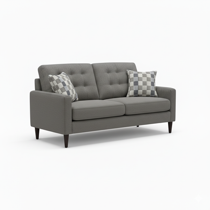 Rebel Gravel Custom Loveseat - 4326 - Royal Living Furniture