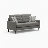 Rebel Gravel Custom Loveseat - 4326 - Royal Living Furniture