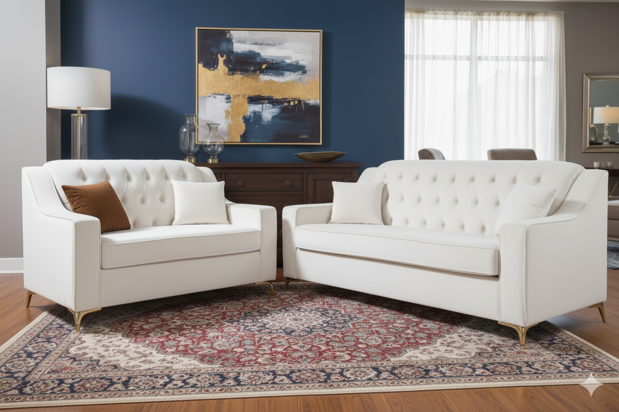2 Piece Sofa Set for Living Room - 1650 - Royal Living Furniture