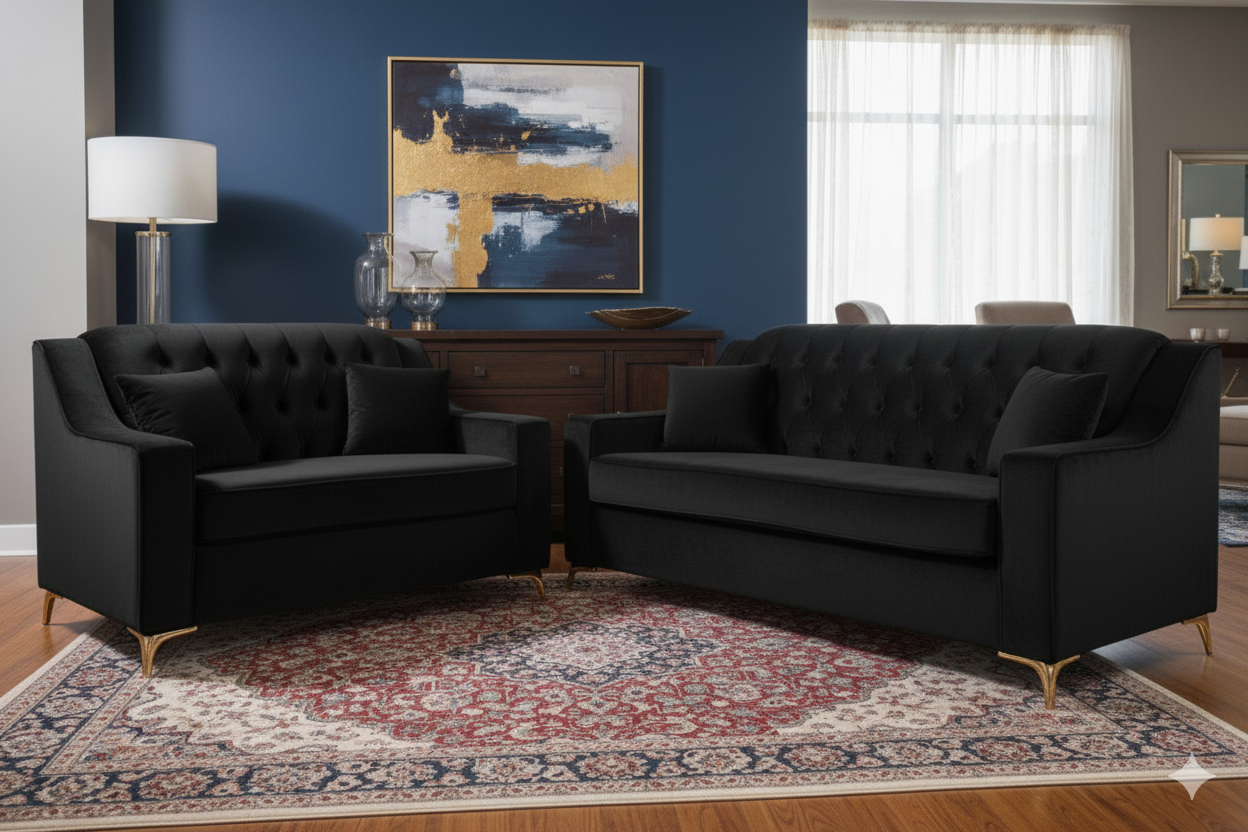 2 Piece Sofa Set for Living Room - 1650 - Royal Living Furniture