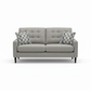Rebel Gravel Custom Loveseat - 4326 - Royal Living Furniture