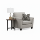 Concan Fabric Chair - 4328 - Royal Living Furniture