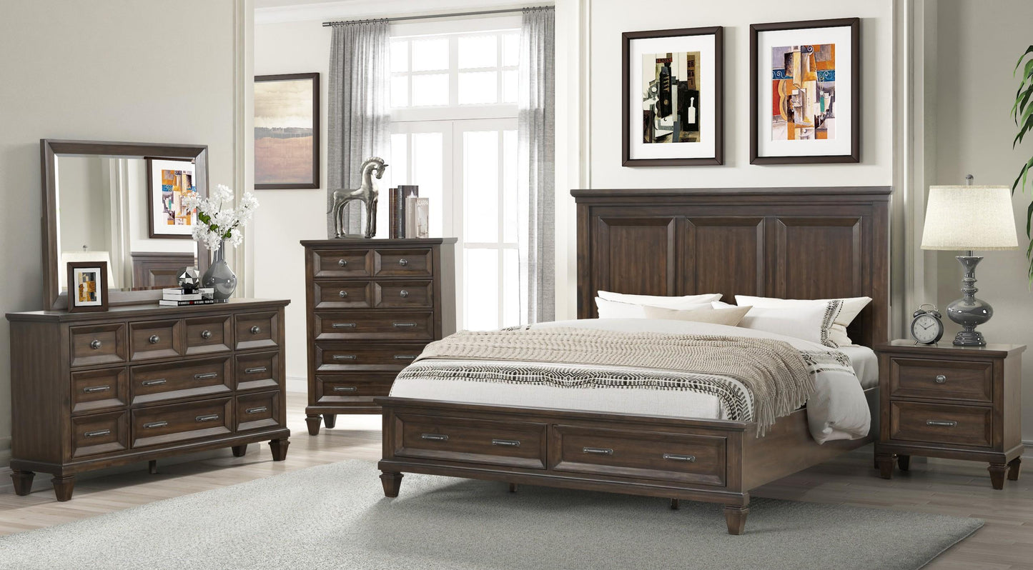Hamilton - Solid Wood Bed - Royal Living Furniture